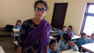 The new teacher Kalpana